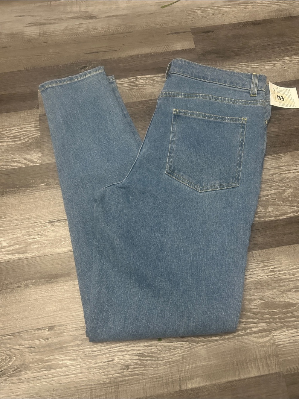 American Apparel High-Rise Light Blue Women's Jeans